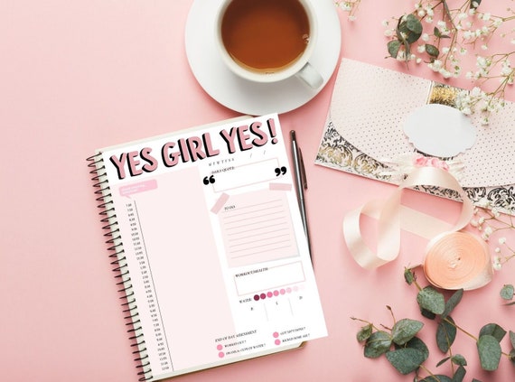 Daily Planner, Day on 1 Page, Half Letter Size, Daily Agenda, Filofax A5 Insert, Hourly Dated, Kikki K Inserts, Cute, Planner, Printables