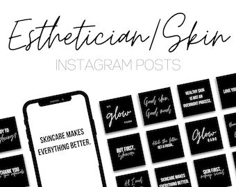 25 Schoonheidsspecialiste Instagram Posts, Skincare Instagram Posts, Skincare Quotes, Schoonheidsspecialiste Quotes, Instagram Branding, Instagram Templates