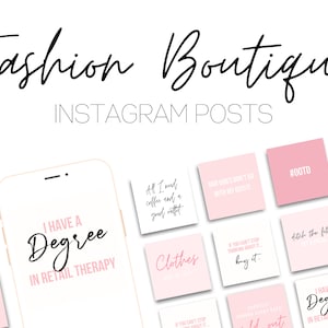 25 Fashion Boutique Instagram Quote Posts - Social Media - Shopping Quotes - Instagram Quotes - Clothing Store Instagram Posts