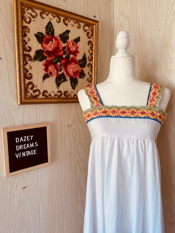 1970s bohemian dress | vintage maxi dress | vintag
