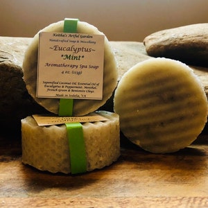 Sapone all&#39;eucalipto e alla menta