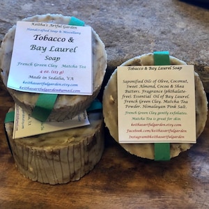 Tobacco And Bay Laurel Soap