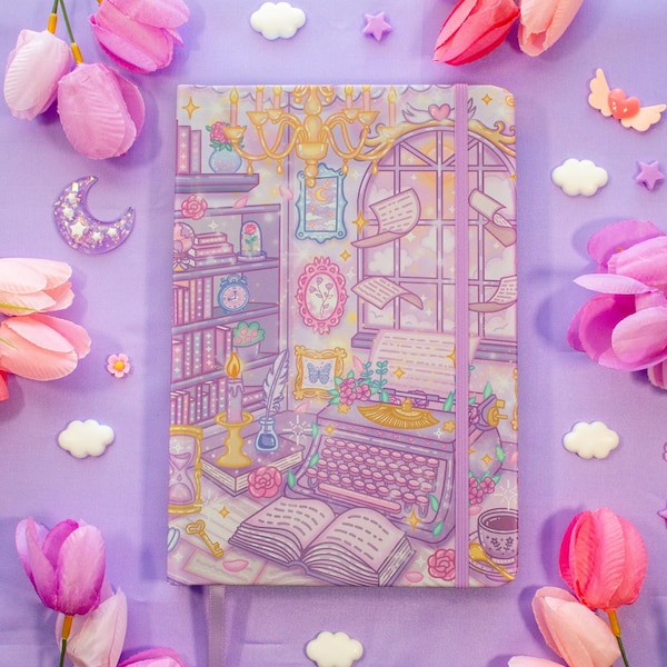 Pastel Academia Dotted Journal - B GRADE