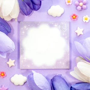 Flower Sticky Note | Kawaii Dreamy Aesthetic
