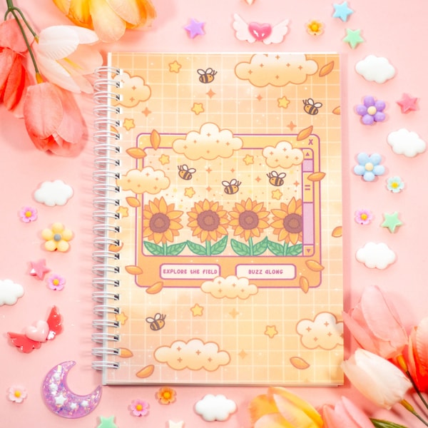 Sunflower Dreams Reusable Sticker Book