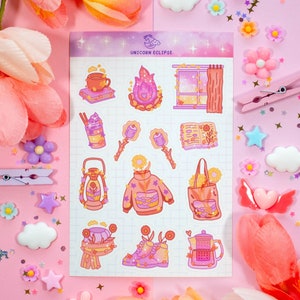 Stickervel Cosy Days | Plannerstickers, decoratieve stickers