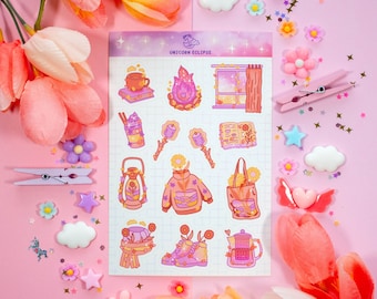 Sticker Sheet - Cottagecore Sheet for Journals and Planners Sticker ...