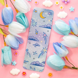 Celestial Galaxy Aesthetic Bookmark