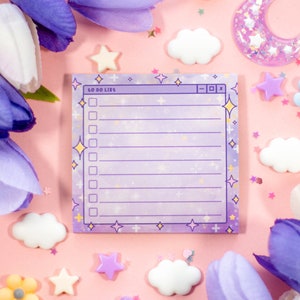 Sparkles Aesthetic Sticky Note