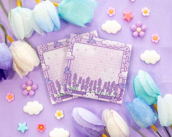 Lavender Dreams Aesthetic Sticky Note
