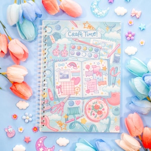 Craft Time Reusable Sticker Book