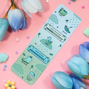 Rain Day Cute Aesthetic Bookmark