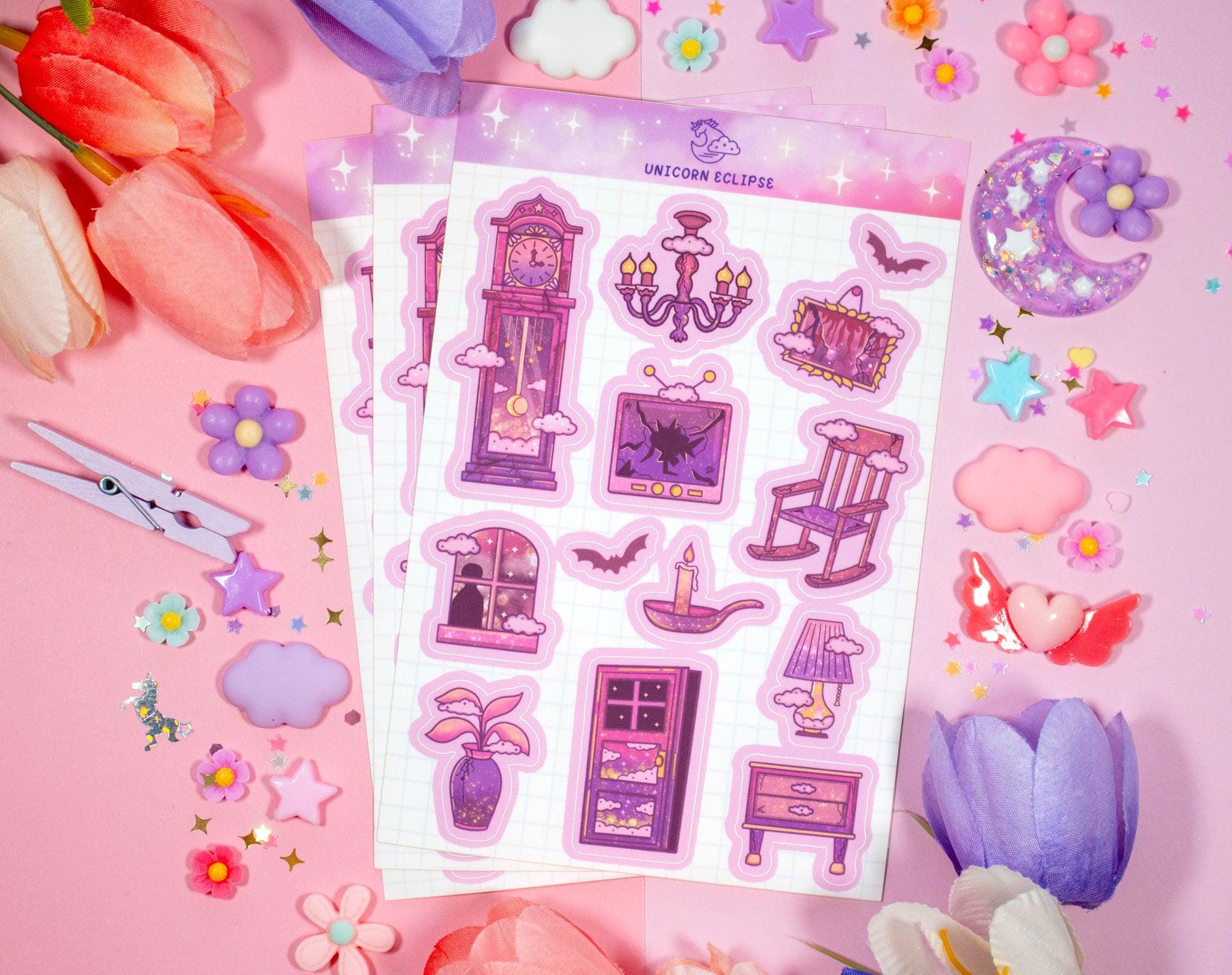 Hoonar Room Sticker Haunted House Sticker Sheet - Etsy