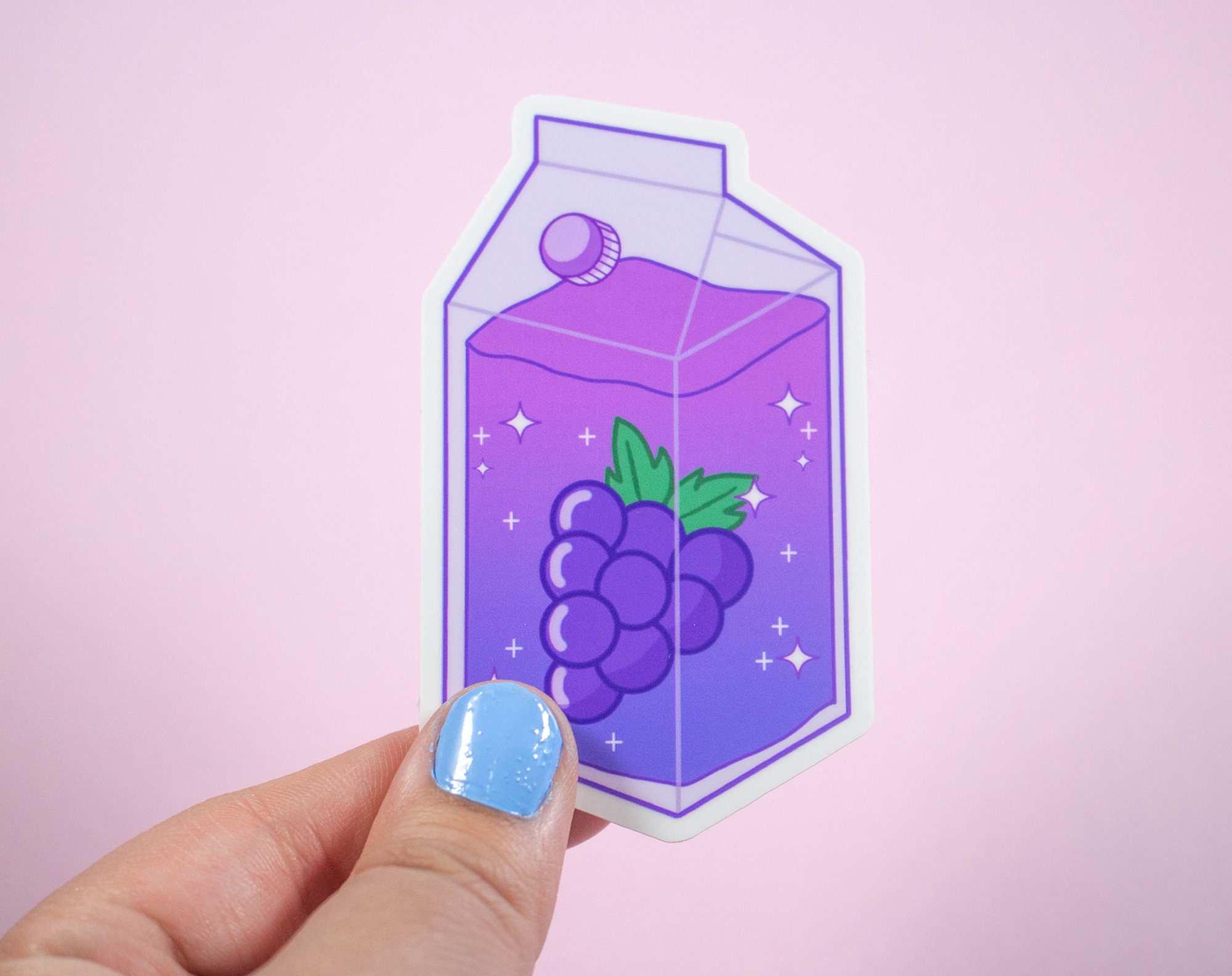 Fruit Juice Carton Vinyl Stickers Laptop Stickers Fruit Etsy