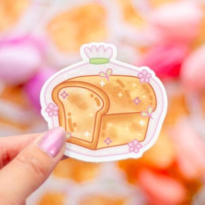 Bread Loaf Sticker | Cute Aesthetic Waterproof Durable Laptop Sticker