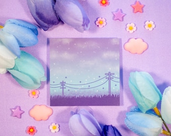 Daydreamer Aesthetic Sticky Note