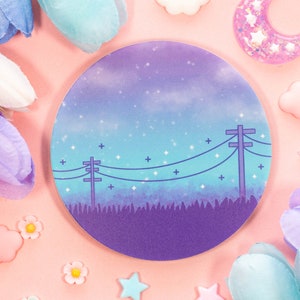 Dessous de verre en acrylique Daydreamer | Dessous de verre kawaii, accessoires de décoration intérieure