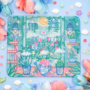 Botanical Bliss Cute Mousepad
