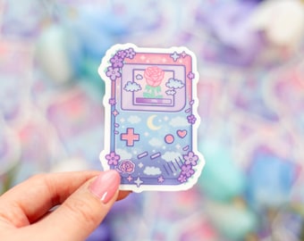 Game Girl Aesthetic Vinyl Sticker