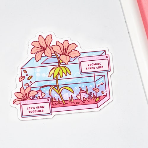 Fish Tank Aesthetic Cute Aesthetic Fridge Board Etsy