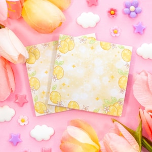 Lemons Aesthetic Sticky Note