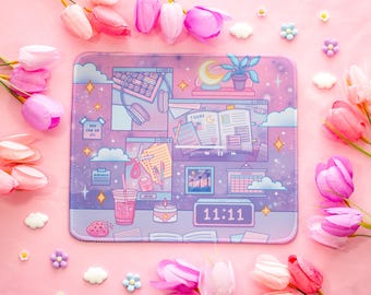 Study Night Cute Mousepad