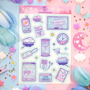 Foglio di adesivi estetici Classroom Daydreamer