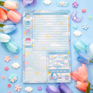 Craft Time Planner Pad | Kawaii Art Aesthetic Stationery