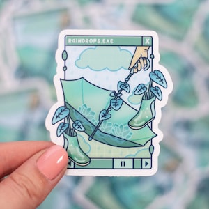 Rainy Day Sticker | Cute Aesthetic Waterproof Vinyl