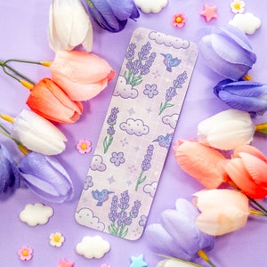 Lavender Dreams Aesthetic Bookmark