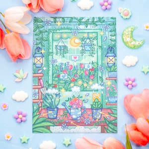 Stampa artistica carina "Botanic Bliss"
