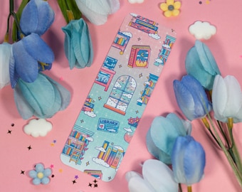 Bibliothek Lesezeichen | Nettes ästhetisches Kawaii verträumtes Buch-Liebhaber-Geschenk