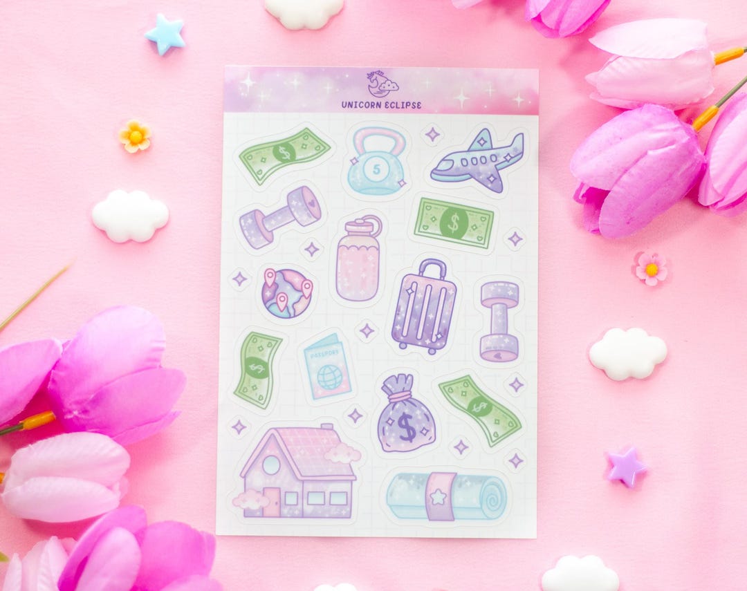 Lifestrategy Sticker Life Goals Sticker Sheet - Etsy