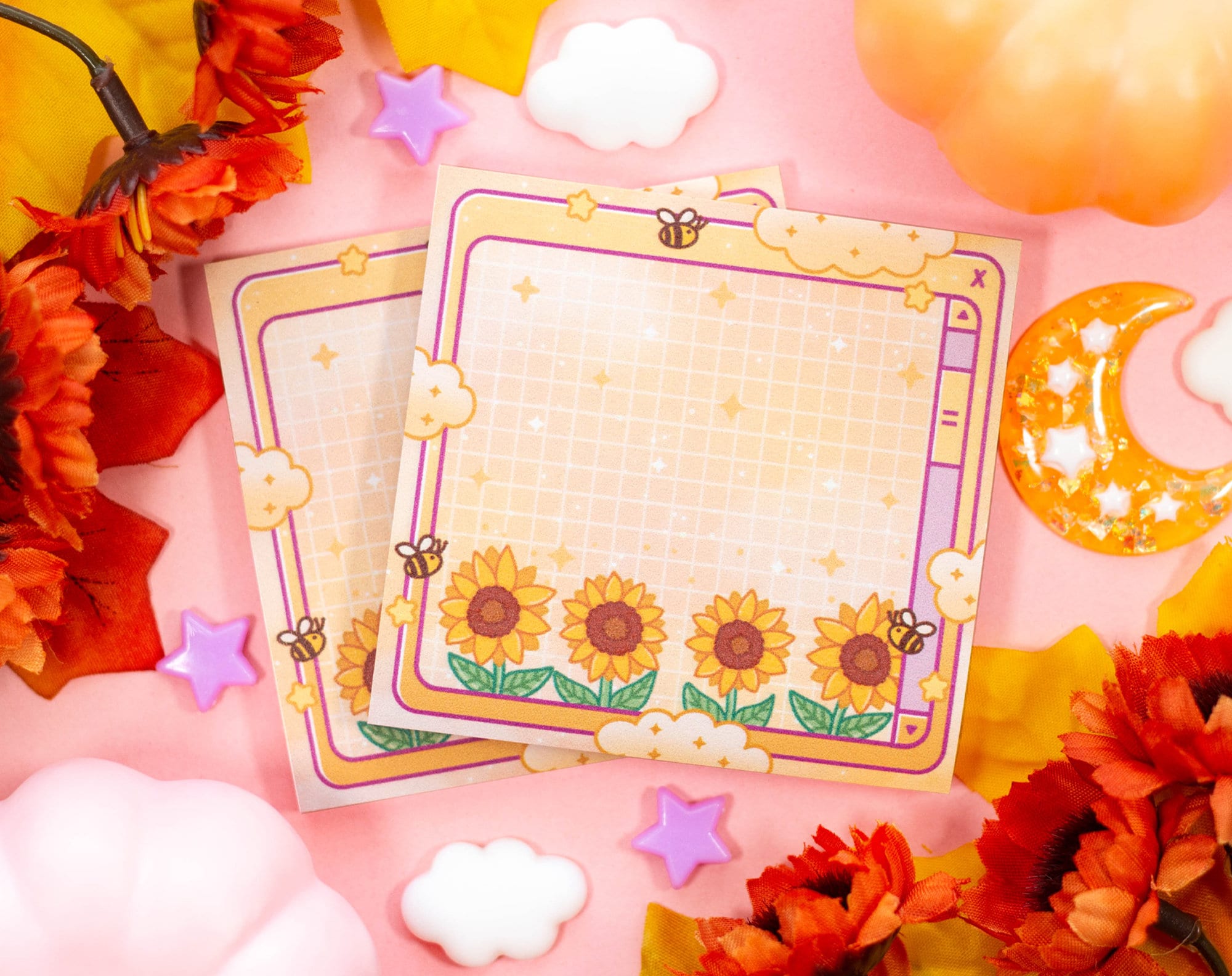 Sunflower Dreams Window Aesthetic Sticky Note - Etsy