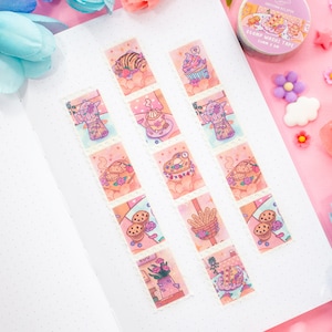 カフェクエストスタンプ和紙テープ | 美的でかわいい文房具