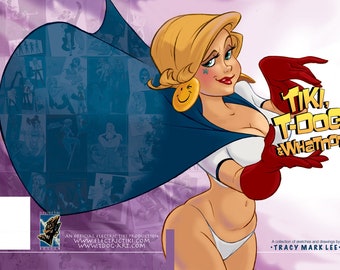 Tiki, T-Dog & Whatnot- A collection of drawings and sketches by animation veteran and Electric Tiki Design founder Tracy Mark Lee