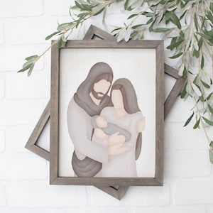 Unto Us a Child is Born | Nativity Painting | Nativity | Nativity Art | Nativity Picture | Christmas Nativity | Jesus Painting | Christmas