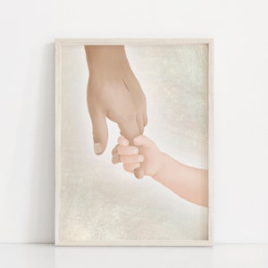 Lead Me Guide Me | Jesus with Baby | I Am A Child of God | Jesus Painting | Miscarriage | Miscarriage Gift | Child Loss | LDS Baby | LDS Art