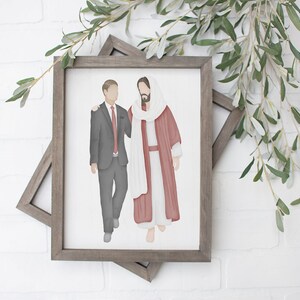 Go Forth with Faith | LDS Missionary | Called to Serve | Jesus Painting | Come follow Me | I am a Child of God | LDS | LDS Art | Mormon image 6