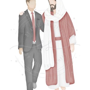 Go Forth with Faith | LDS Missionary | Called to Serve | Jesus Painting | Come follow Me | I am a Child of God | LDS | LDS Art | Mormon image 9