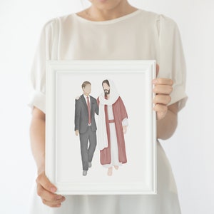 Go Forth with Faith | LDS Missionary | Called to Serve | Jesus Painting | Come follow Me | I am a Child of God | LDS | LDS Art | Mormon image 8