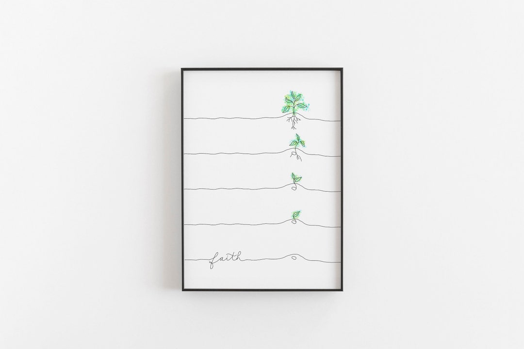 Faith is Like a Little Seed | Faith Art | Lds Quotes | Book of Mormon ...