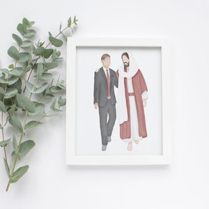 Go Forth with Faith | LDS Missionary | Called to Serve | Jesus Painting | Come follow Me | I am a Child of God | LDS | LDS Art | Mormon image 5