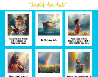 Build An Ark | UPDATED LYRICS | Lds Primary Song Visual Aid | Singing Time Flipchart | 2026 LDS Primary Singing Time | Primary Song Posters