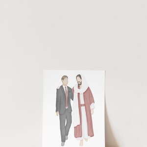Go Forth with Faith | LDS Missionary | Called to Serve | Jesus Painting | Come follow Me | I am a Child of God | LDS | LDS Art | Mormon image 2