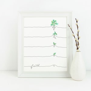 Faith is Like a Little Seed | Faith Art | Lds Quotes | Book of Mormon ...
