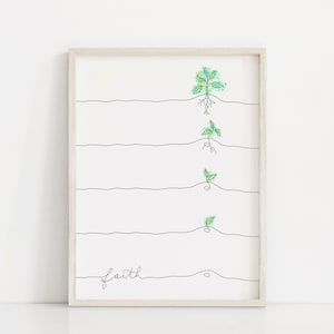 Faith is Like a Little Seed | Faith Art | Lds Quotes | Book of Mormon ...