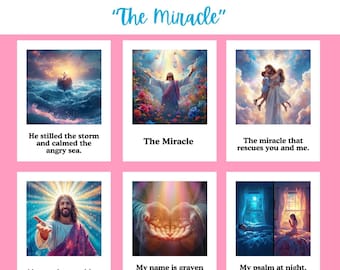 The Miracle | SHAWNA EDWARDS | LDS Primary Song Visual | Singing Time Flipchart | Primary Singing Time | Primary Song Posters