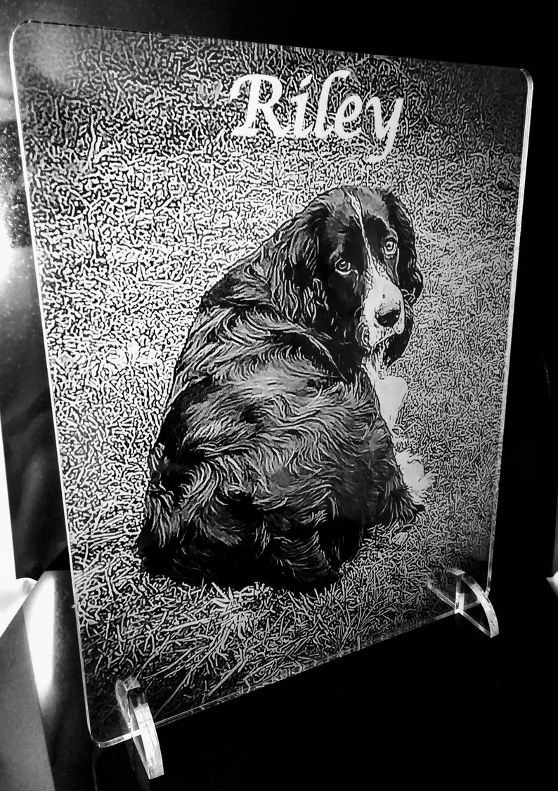 4x5 Acrylic Desktop Photo Etching, Custom Made From Your Pictures Etsy