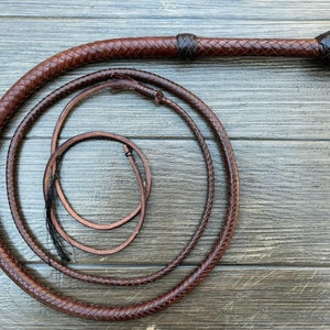 Made to Order: Indy Style Bullwhip (Kingdom of the Crystal Skull) Style - Kangaroo